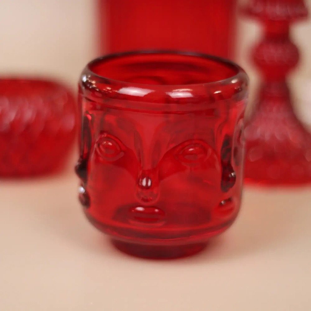 Подсвечник «Закат» 7*7,5 см, Рубин