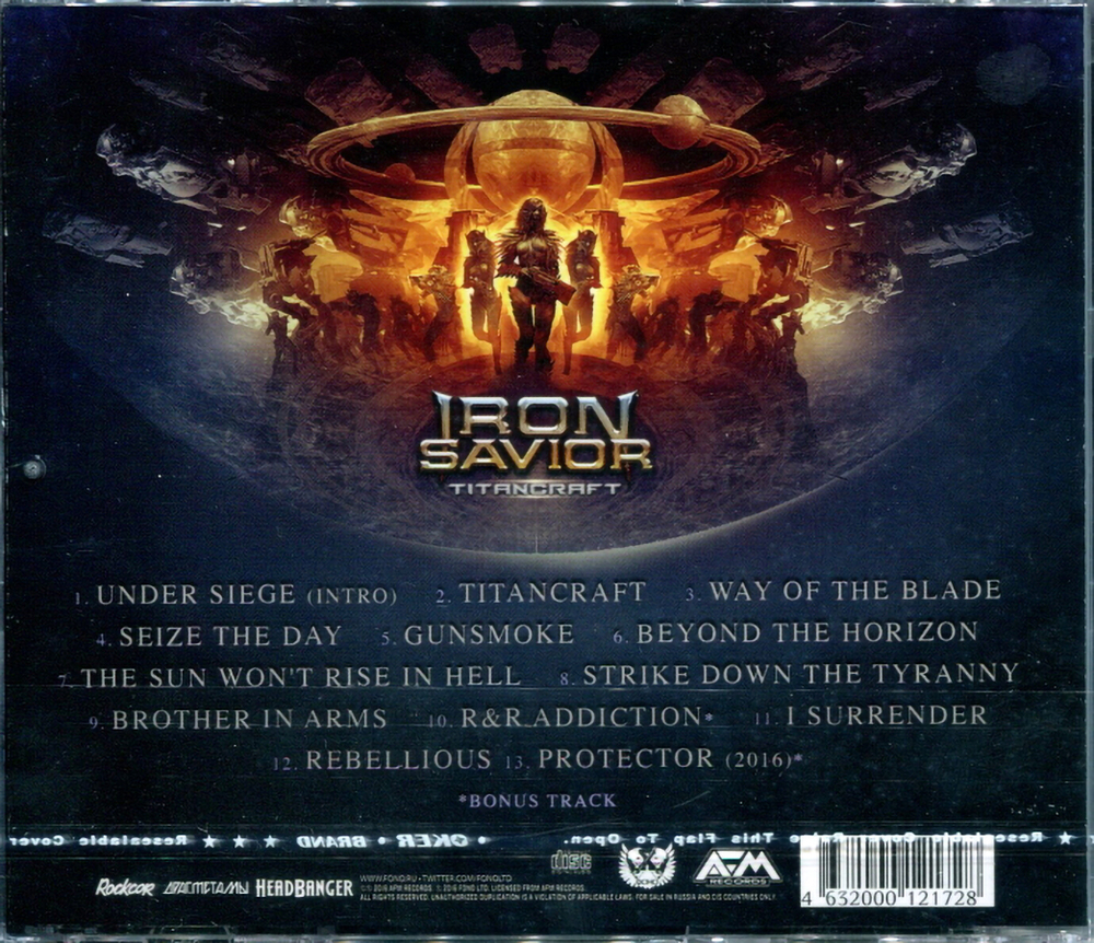 Iron Savior / Titancraft (Limited Edition)(RU)(CD)