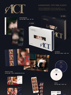 Альбом KANG DANIEL - ACT 5th Mini Album RANDOM Version