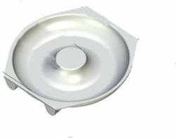 Форма для выпечки "Бублик", круглая 120х100х20 мм