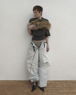 Ремень из искуcственного меха