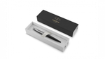 Подарочный набор: Шариковая ручка Parker Jotter Essential, Satin Black CT, стержень: Mblue, в подарочной упаковке и черный недатированный ежедневник