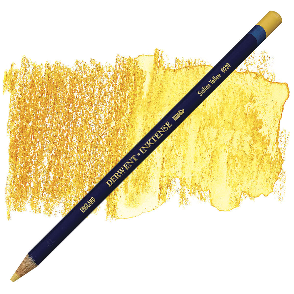 Derwent Inktense. 0220 Sicilian Yellow