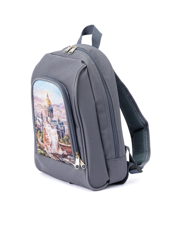 Рюкзак "Исаакий — Коты на крыше"