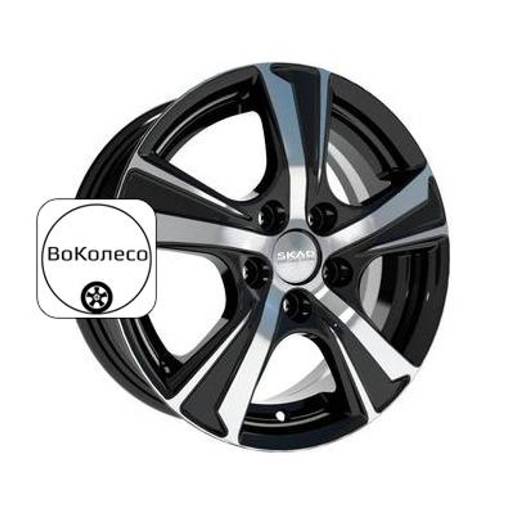 5,5x14/5x100 ET38 D57,1 Крит (КЛ241) Алмаз СКАД