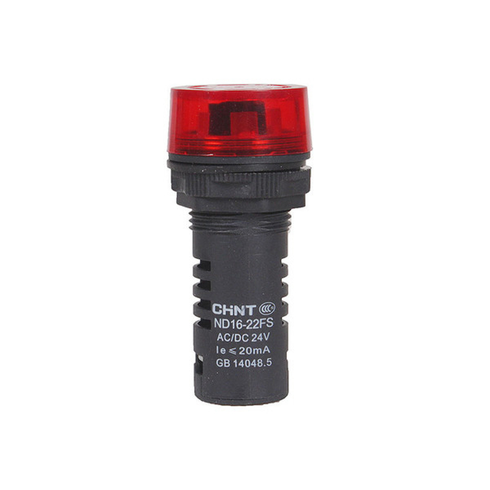 Сигнализатор звуковой CHINT ND16-22FS 22 мм красный LED АС220В