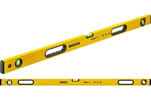 Cтроительный фрезерованный уровень STAYER Leader 1200 мм 3466-120_z01