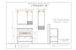 Шкаф-колонна Comforty Страсбург-35 дуб дымчатый
