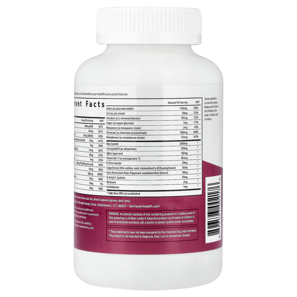 Fairhaven Health, FH Pro®, для женщин, 180 капсул