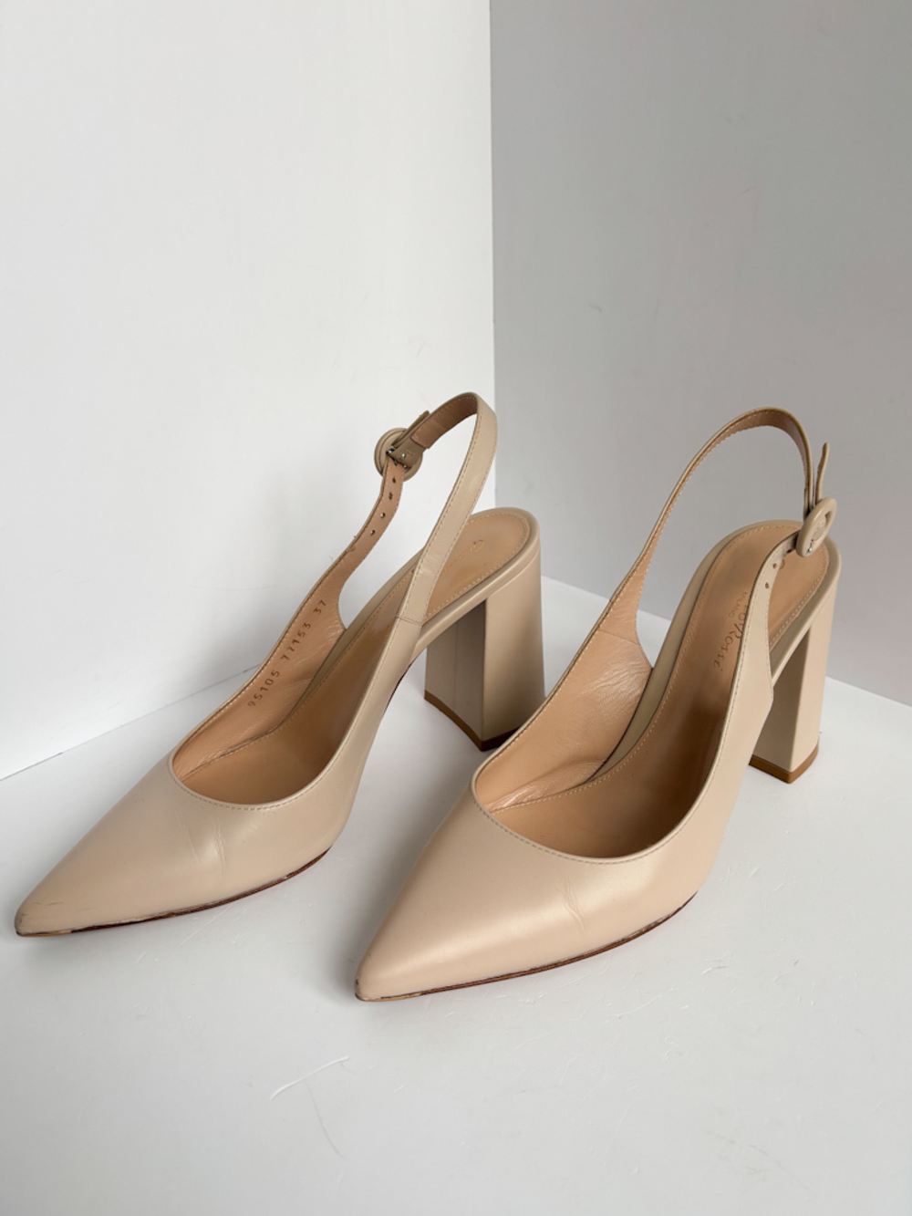 Кожаные туфли Gianvito Rossi, 37