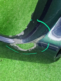 Бампер передний Mercedes GLS X166 (2015-2019) AMG