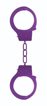 Фиолетовые наручники OUCH! Purple (Цвет: фиолетовый)