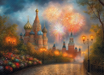 Салют №1 - фон неопреновый