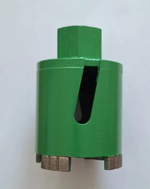 Алмазная коронка для подрозетников IRBISDIAM 72 мм с боковым пылеудалением, М22