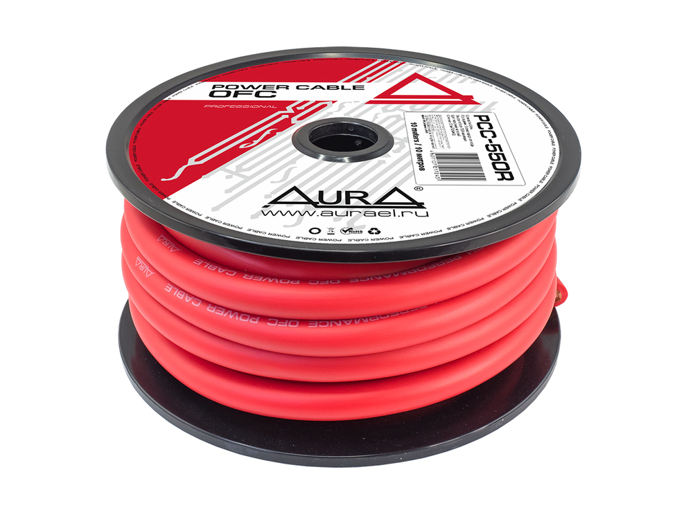 Силовой провод Aura PCC-550R - BUZZ Audio