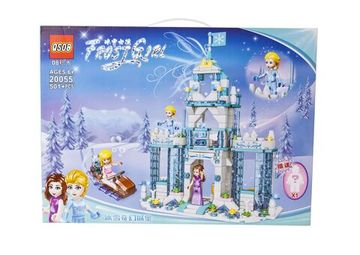 Конструктор Холодное сердце Ледяной замок Эльзы,QS08 501 деталь