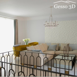 Гипсовая 3D панель Разводы