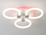 FA3838/3 WH белый 42W 3000K-6400K+RGB D458*80 (ПДУ РАДИО 2.4G)