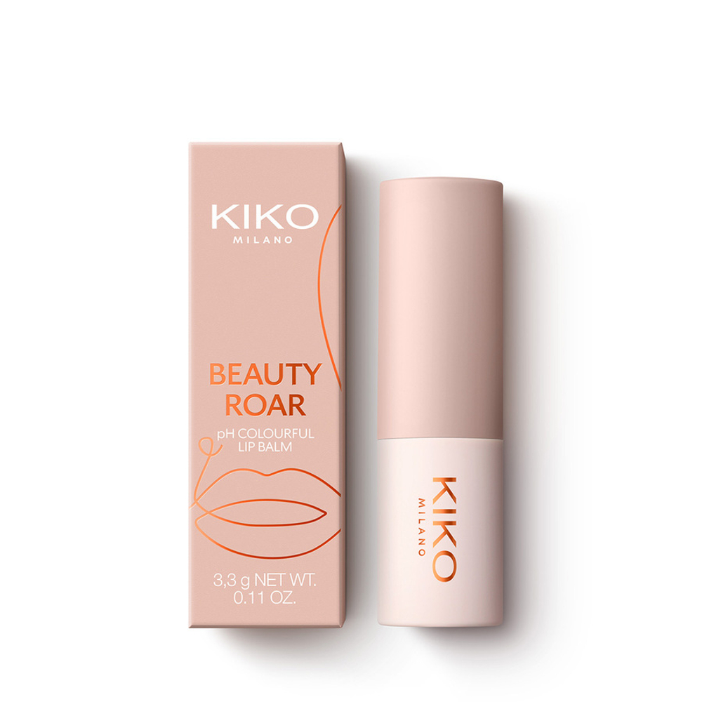 Бальзам для губ KIKO Milano Beauty Roar Ph Colourful Lip Balm