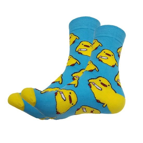 Носки Цыпа не шутит, р-р 36-42 (голубой)