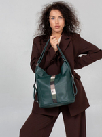 GERA Сумка-рюкзак женская через плечо, трансформер