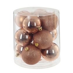 GAEM Набор из 12шт Украшение новогоднее "Шар", D8см, L20 W20 H21 см
