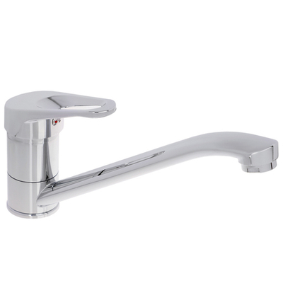 Смеситель д/кухни, низкий излив 25см, керам. картридж 35мм, хром, цинк, SK01-I103 СоюзКран