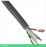 Кабель сетевой Buro UTP4 cat6 305м серый (BU-COP-052)