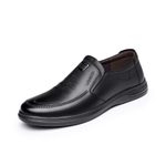 LAORENTOU Top Grain Cow Leather Casual Leather Shoes Men"s