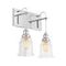 Бра Lumina Deco Fredica Moletti LDW 6844-2 CHR+PR