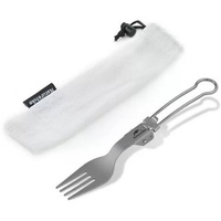 Вилка титановая Naturehike Titanium Alloy Outdoor Travel Folding Tableware Fork