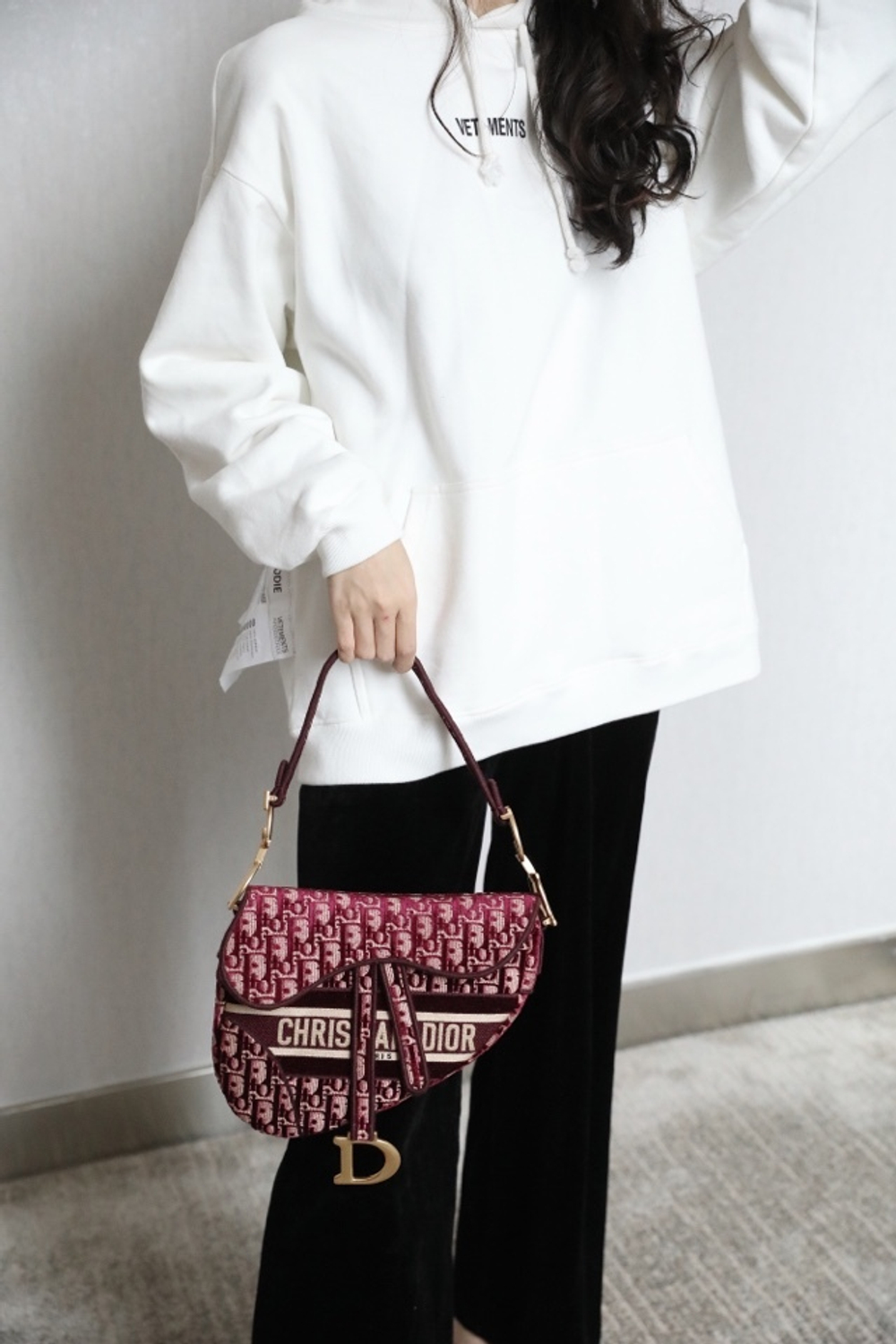 Christian Dior Saddle Bag 25 cm