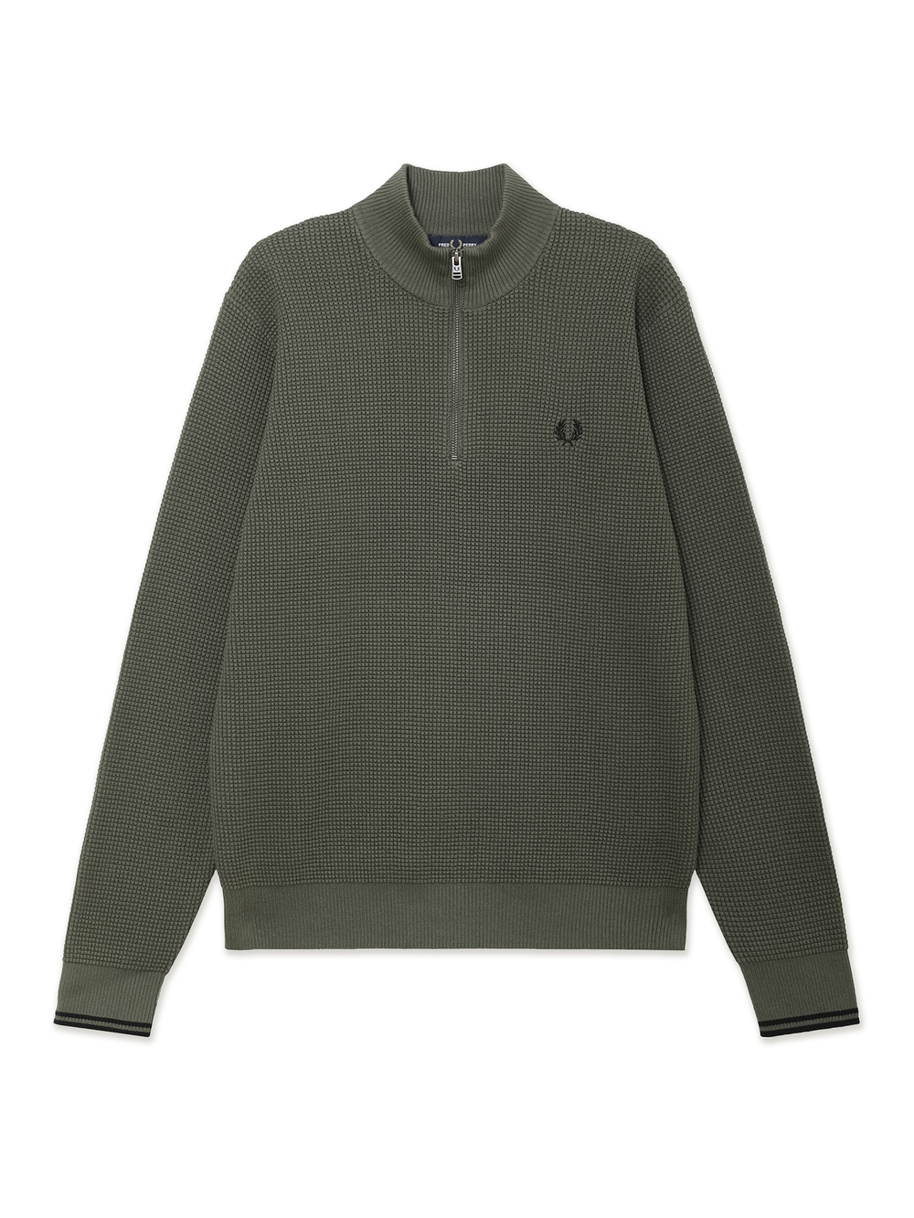 Свитер (Half-zip) Waffle Stitch Half Zip Jumper