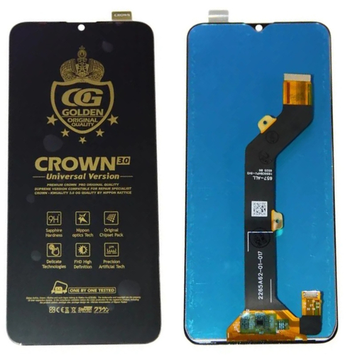 Дисплей для Infinix Hot 10 Lite с тачскрином Черный