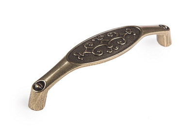 Ручка мебельная скобка ОФК 1150W-128 старая бронза (25-500)