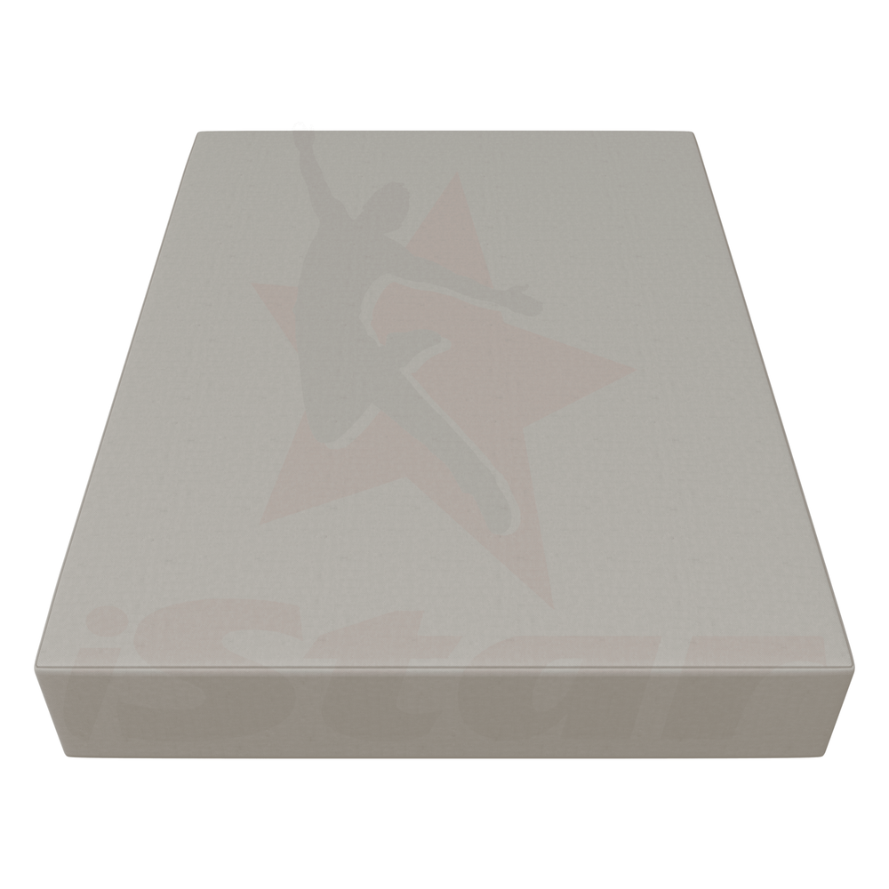 Мат "Зона приземления" - чехол белый хлопок - наполнение поролон