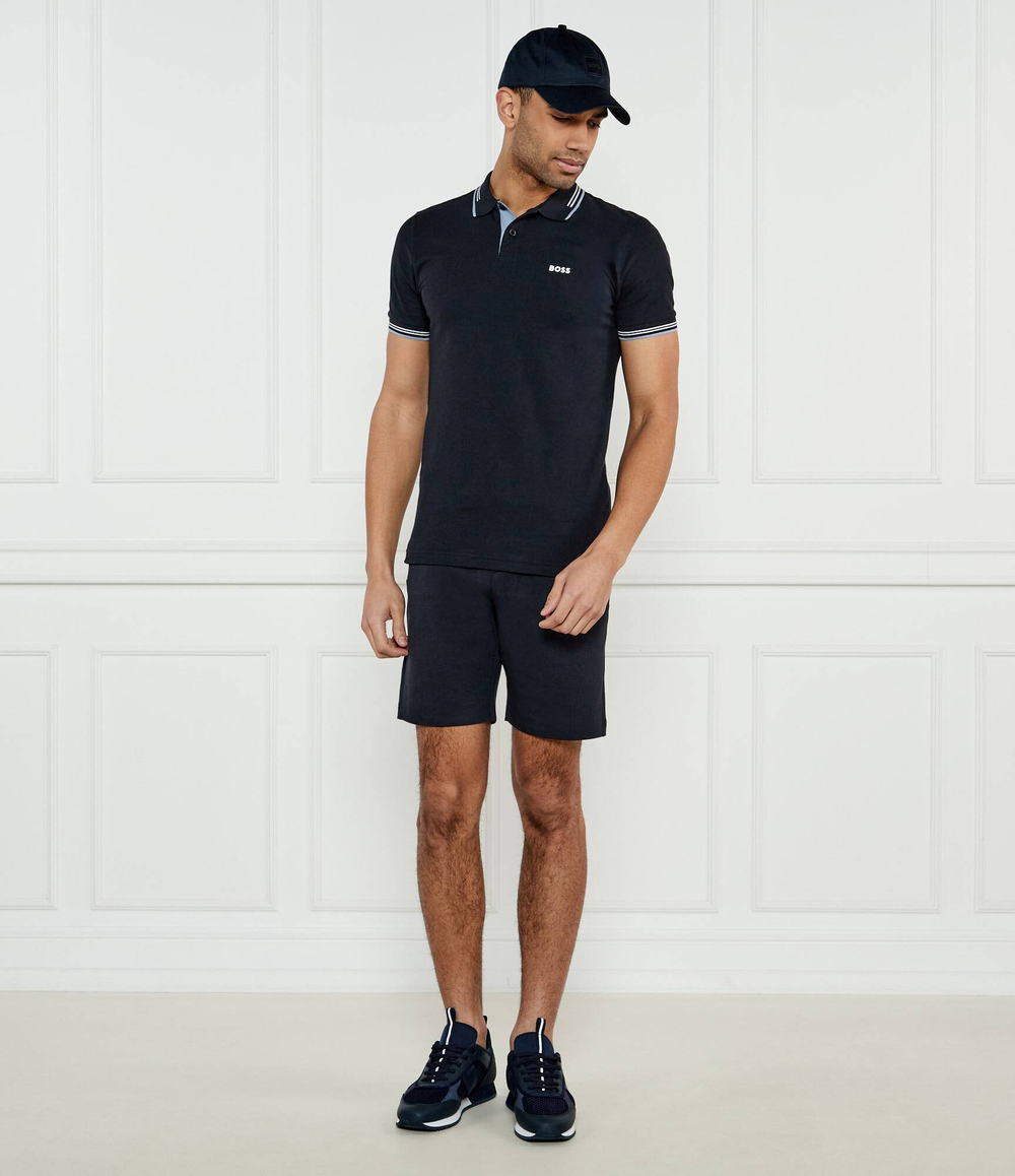 Поло Paul BOSS GREEN - темно-синий(50506193)