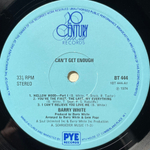 Barry White ‎– Can't Get Enough (Англия 1974г.)