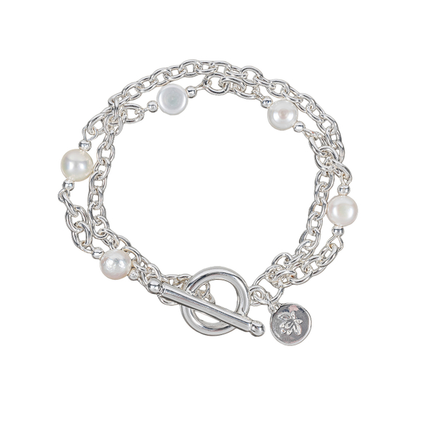 Браслет Fiore Luna Pearle Double Togl CL4512 S