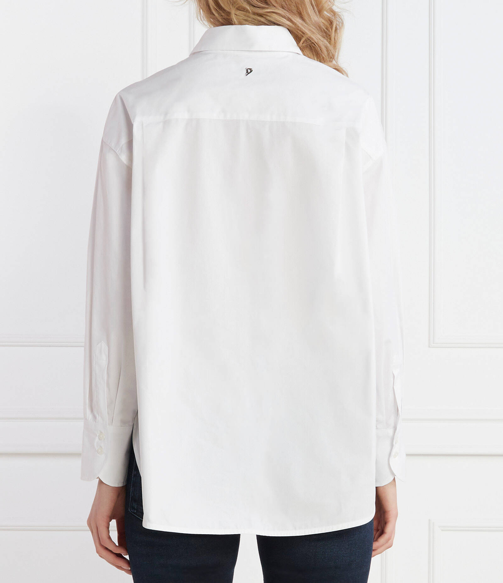 Рубашка DONDUP - made in Italy - белый(DC337 PF0010D XXX)