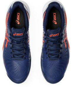 Мужские кроссовки теннисные Asics Gel-Challenger 14 Clay - blue expanse/koi