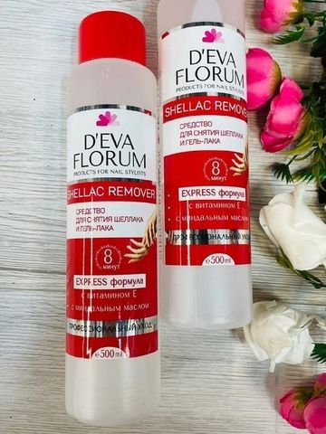 Экспресс-средство для всех видов снятия гель-лака D'eva Florum