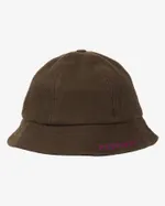 Панама Каска '22 коричневая винтаж диагональ