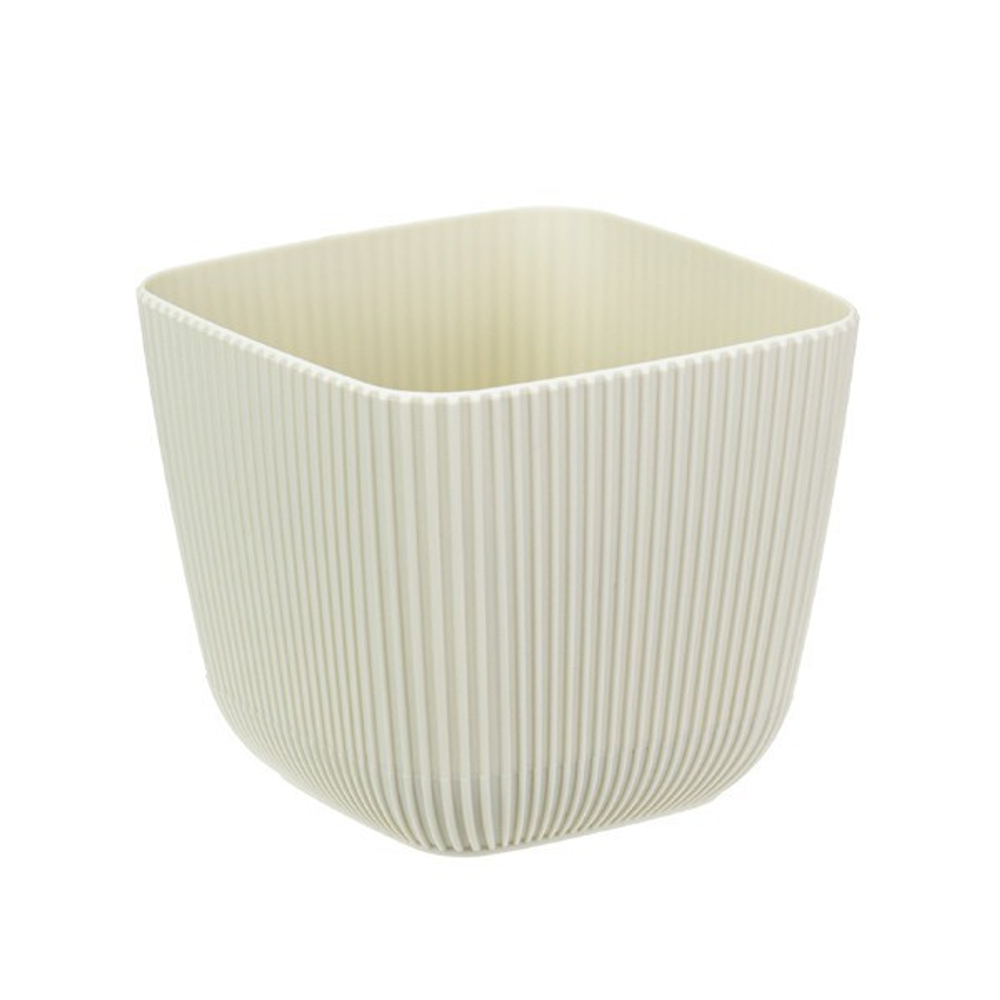 Кашпо ПИКАНТО квадратное 150мм*150мм 1,8 л с пристегнутым поддоном