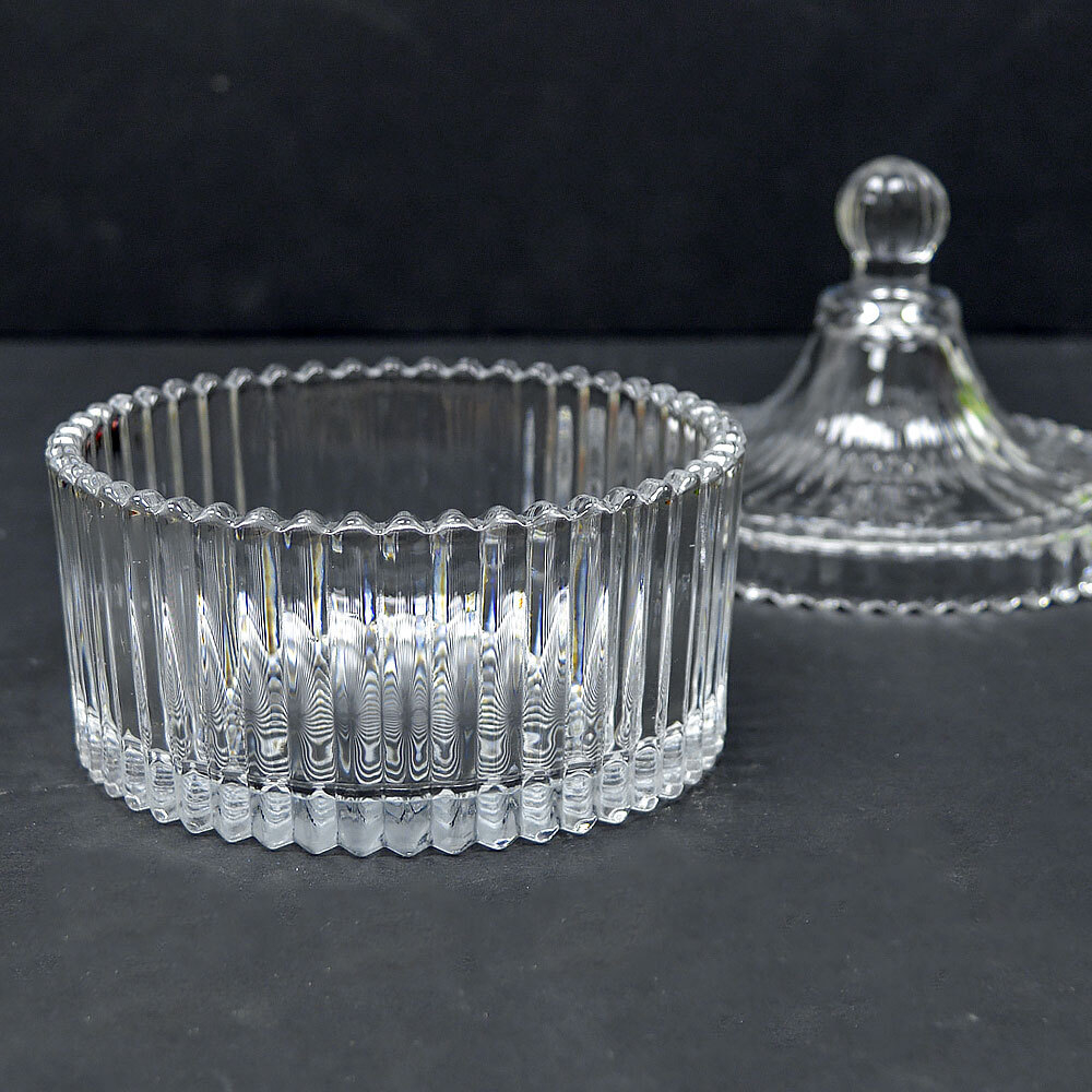 Ваза для варенья и меда d11см h13см, TG033