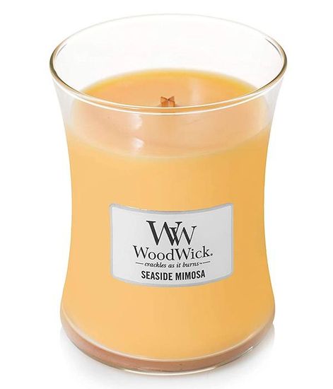 Прибрежная мимоза, ароматическая свеча, WoodWick