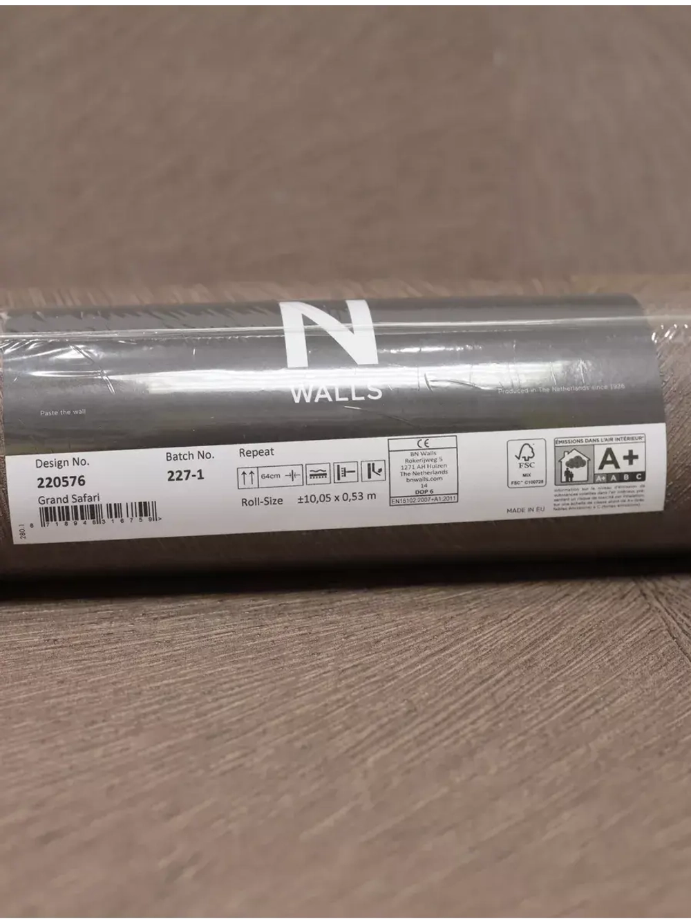 Обои ecodeco BN 220576 Grand Safari Нидерланды