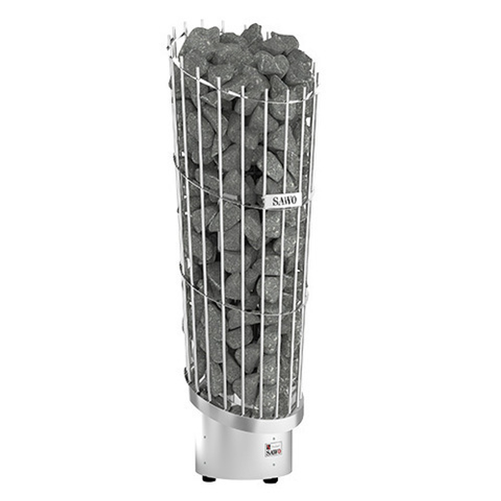 Электрическая печь SAWO PHOENIX PNX3-90NI2-P (9 кВт, нержавейка, выносной пульт, напольная, встроенный блок мощности)