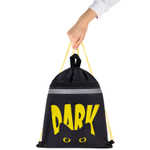 Мешок для обуви BRAUBERG с петлей светоотражающая полоса 2 отделения 46х36 см Dark cat (2 штуки в упаковке)