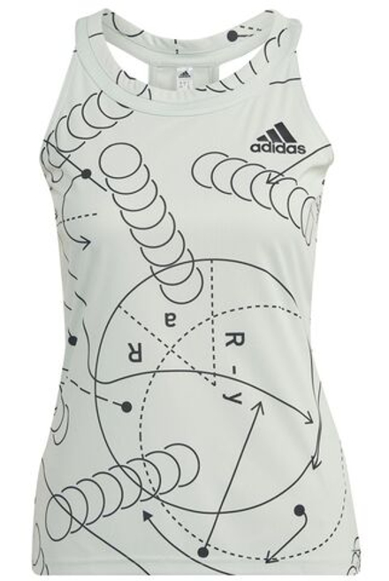 Топ теннисный Adidas Club Tennis Graphic Tank Top - linen green
